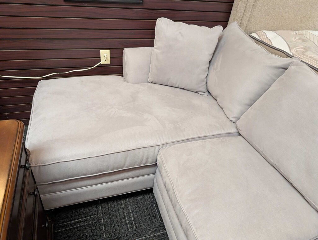Microfiber Sofa With Lounge