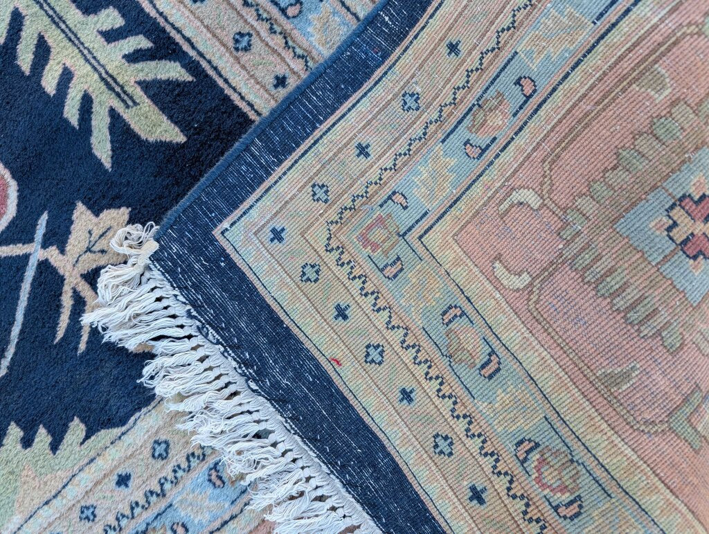 Vintage Hand Woven Wool Heriz Area Rug 11'10'' x 15'8''