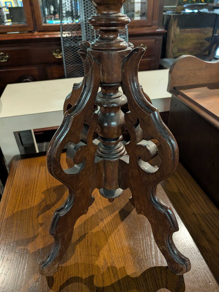 Victorian Marble Top Plant Stand