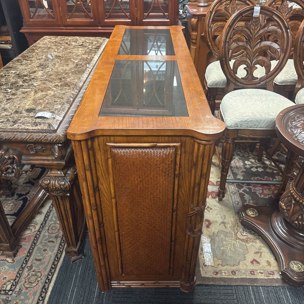 Marble Top Ten Drawer Dresser by American Signature "West Indies"