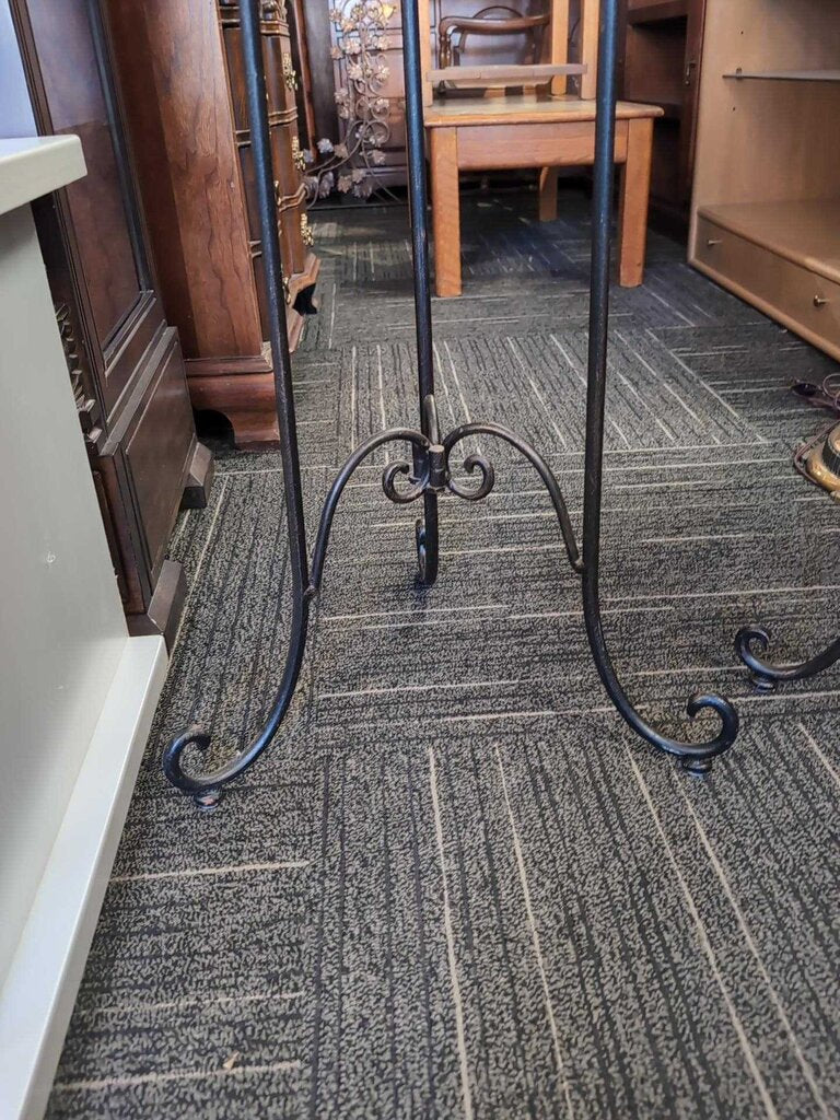 Ornate Wrought Iron Jardiniere